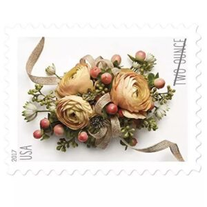2017 Celebration Corsage Two Ounce Forever First Class Forever Stamps